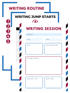 The Supercharge Your Writing Session Printables